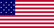 Star-Spangled Banner (USA 1795-1818)-Bandiera rettangolare