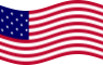 Bandiera Star-Spangled Banner (USA 1795-1818) statica