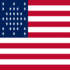 Fort Sumter (USA 1861)-Bandiera quadrata