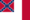 Blood-Stained Banner (Stati Confederati 1865)-Bandiera rettangolare