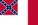 Blood-Stained Banner (Stati Confederati 1865)-Bandiera rettangolare