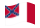 Blood-Stained Banner (Stati Confederati 1865)-Bandiera sventolante