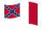 Blood-Stained Banner (Stati Confederati 1865)-Bandiera sventolante