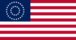 USA 37 stelle (1867-1877)-Bandiera rettangolare