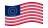 USA 37 stelle (1867-1877)-Bandiera sventolante