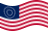 Bandiera USA 37 stelle (1867-1877) statica