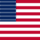USA 48 stelle (1912-1959)-Bandiera quadrata