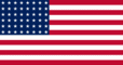 Grafica della bandiera USA 48 stelle (1912-1959)