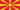 Macedonia-Bandiera rettangolare