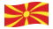 Macedonia-Bandiera sventolante