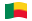Benin-Bandiera sventolante