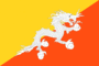 Grafica della bandiera Bhutan