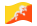 Bhutan-Bandiera sventolante