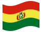 Bandiera animata Bolivia