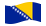 Bosnia ed Erzegovina-Bandiera sventolante