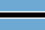 Grafica della bandiera Botswana