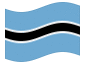 Bandiera animata Botswana