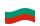 Bulgaria-Bandiera sventolante