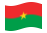 Burkina Faso-Bandiera sventolante