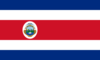 Grafica della bandiera Costa Rica