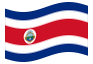 Bandiera animata Costa Rica