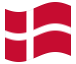 Bandiera animata Danimarca