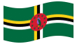Bandiera animata Dominica