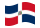 Repubblica Dominicana-Bandiera sventolante