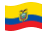 Ecuador-Bandiera sventolante