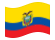 Ecuador-Bandiera sventolante