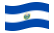 El Salvador-Bandiera sventolante