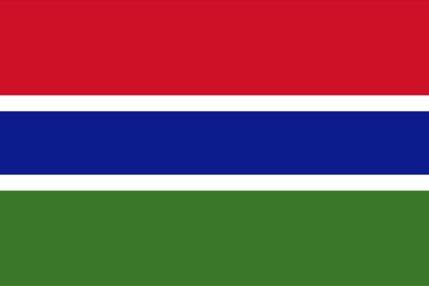Bandiera Gambia, Bandiera Gambia