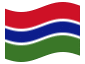 Bandiera animata Gambia