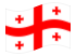 Georgia-Bandiera sventolante