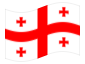 Bandiera animata Georgia