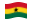 Ghana-Bandiera sventolante