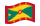 Grenada-Bandiera sventolante