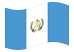 Guatemala-Bandiera sventolante
