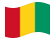 Guinea-Bandiera sventolante