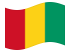 Guinea-Bandiera sventolante