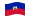 Haiti-Bandiera sventolante