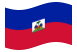 Haiti-Bandiera sventolante