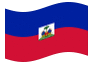 Bandiera animata Haiti
