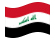Iraq-Bandiera sventolante