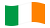 Irlanda-Bandiera sventolante