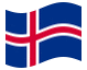 Bandiera animata Islanda