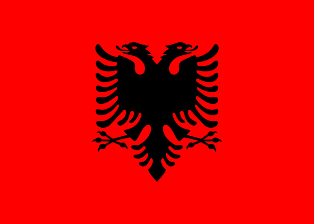Bandiera Albania