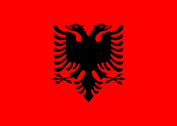 Bandiera Albania