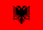 Grafica della bandiera Albania