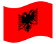 Bandiera animata Albania